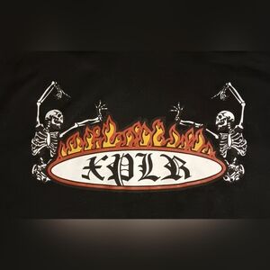 Sam and Colby XPLR Hoodie sweatshirt flaming dancing skeleton ghost paranormal